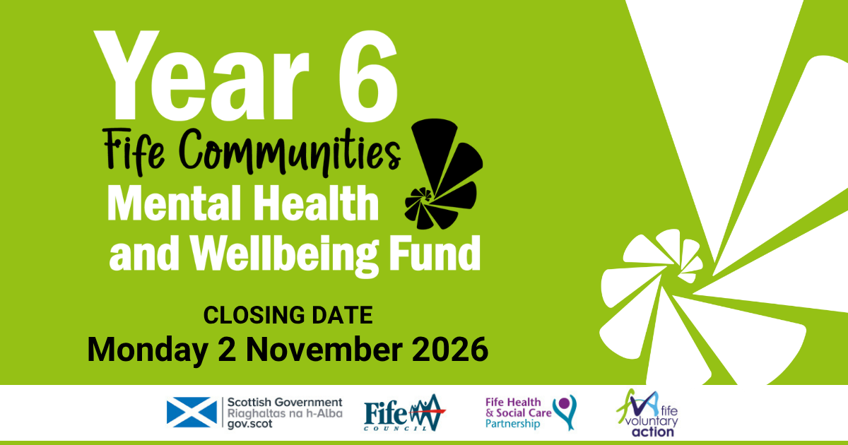 Communities mental health and wellbeing fund. Closing date Monday 2 November 2026