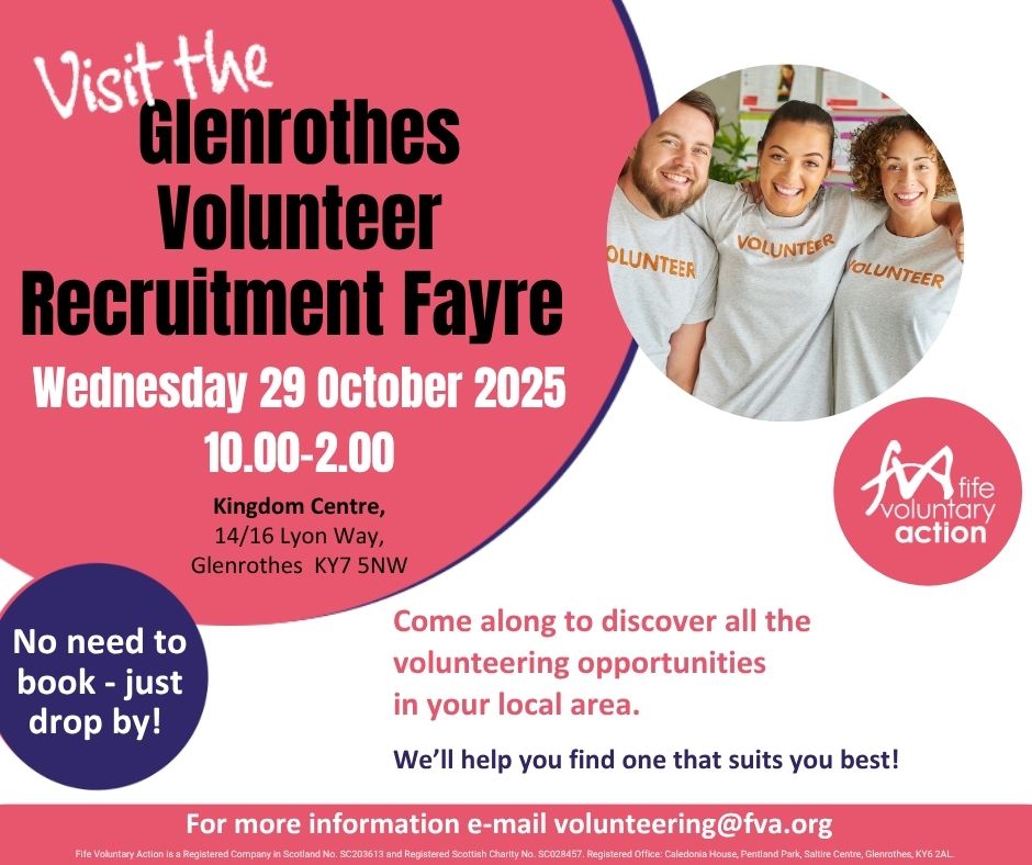 News: Glenrothes Volunteer Recruitment Fayre