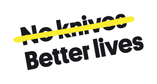 No-Knives-Better-Lives-Logo image