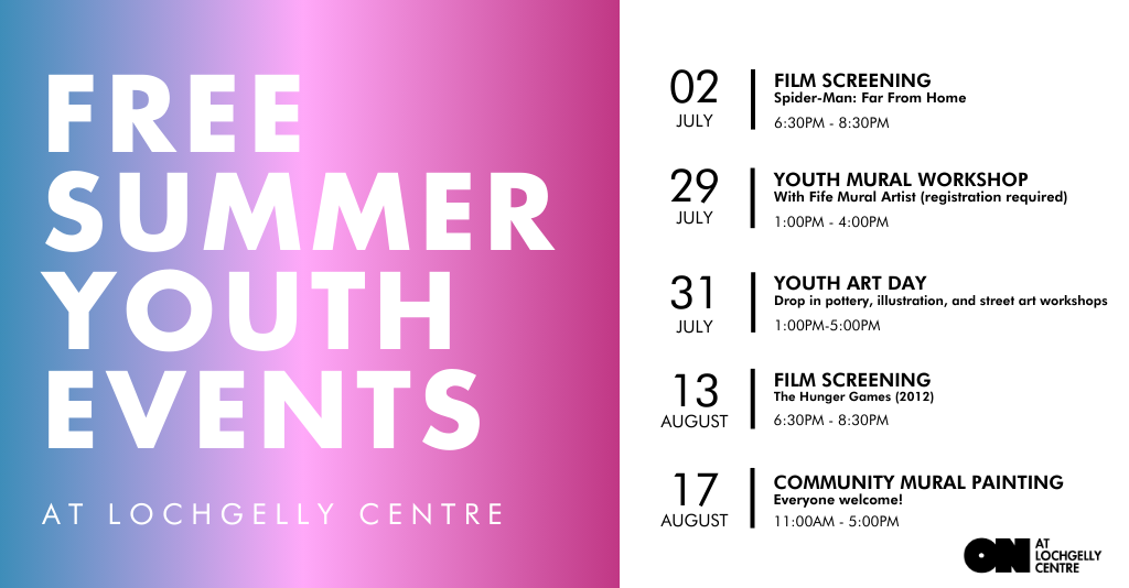 news-free-summer-events-for-young-people-at-lochgelly-centre